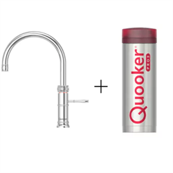 Quooker Classic Fusion Round i Krom, Inkl. PRO3 VAQ B beholder