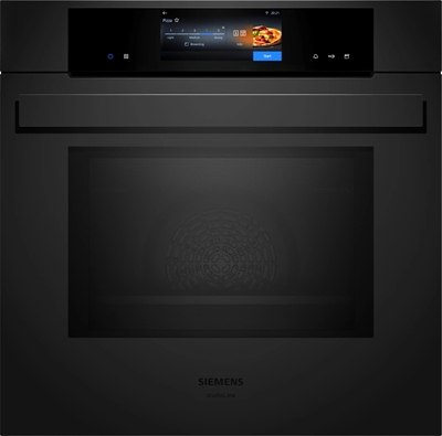 Siemens ovn med Mikro, Dampskud og Kamera, HN978GQM1 